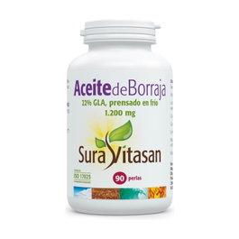 Sura Vitasan Aceite de Borraja 1200mg 90 perlas