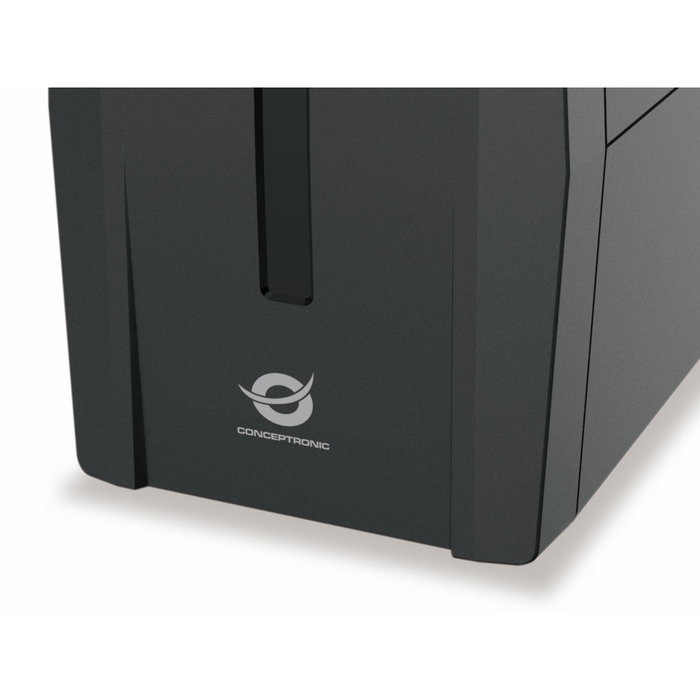 Conceptronic UPS Zeus01ES 360W 650VA Línea Interactiva Negro