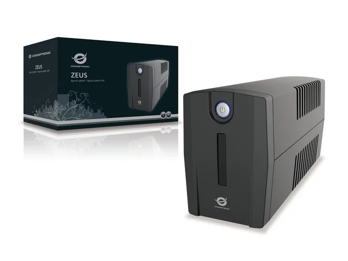 Conceptronic ZEUS01ES 650VA 360W con 2 salidas Schuko Conceptronic ZEUS01ES 650VA 360W con 2 salidas Schuko