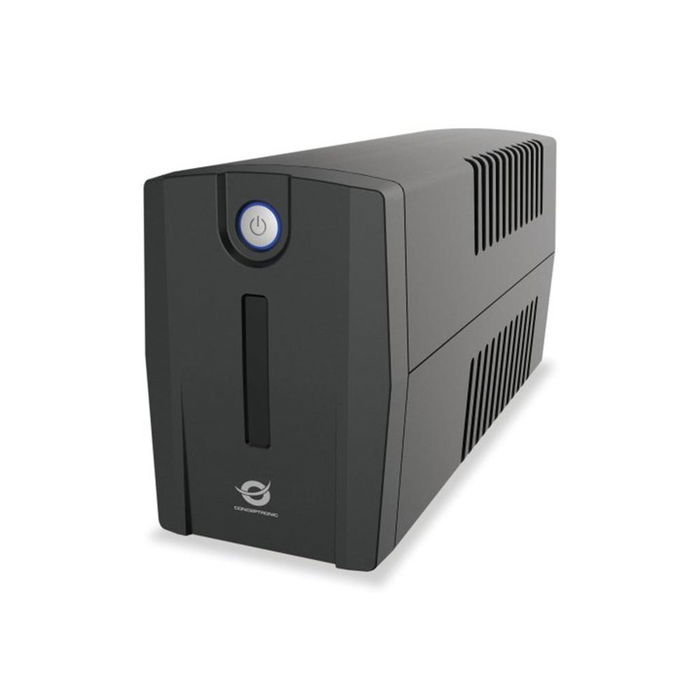 Conceptronic ZEUS01ES SAI/UPS 360 W 650 VA Interactivo, 220-240V, Color Negro, Factor de Forma Compacto