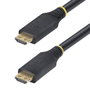 StarTech.com Cable HDMI Activo de 10m con Conectores de Agarre, 4K60Hz/1440p 144Hz, Negro