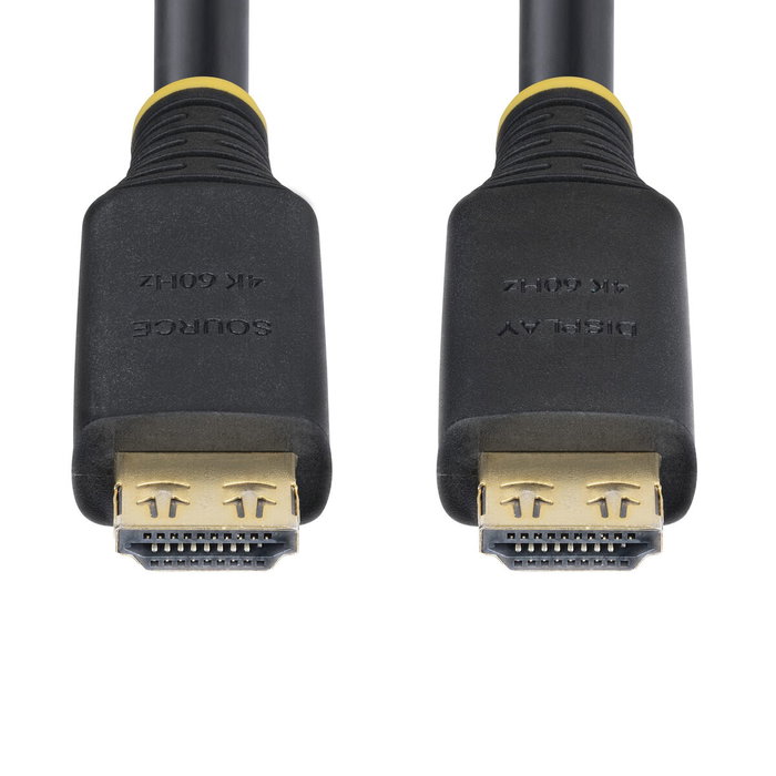 StarTech.com Cable HDMI Activo de 10m con Conectores de Agarre, 4K60Hz/1440p 144Hz, Negro StarTech.com Cable HDMI Activo de 10m con Conectores de Agarre, 4K60Hz/1440p 144Hz, Negro