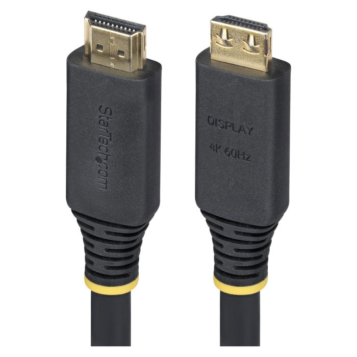 StarTech.com Cable HDMI Activo de 10m con Conectores de Agarre, 4K60Hz/1440p 144Hz, Negro StarTech.com Cable HDMI Activo de 10m con Conectores de Agarre, 4K60Hz/1440p 144Hz, Negro