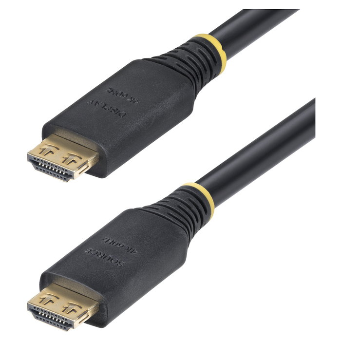 StarTech.com Cable HDMI Activo de 10m con Conectores de Agarre, 4K60Hz/1440p 144Hz, Negro StarTech.com Cable HDMI Activo de 10m con Conectores de Agarre, 4K60Hz/1440p 144Hz, Negro