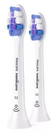 Philips HX6052/87 Sonicare Sensitive Cabezales de Repuesto, 2 unidades, Blanco