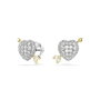 Pendientes Mujer Swarovski 5737298 Plateado
