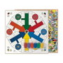 Cayro Tablero Parchís y Oca de Madera para 6 Jugadores (40x40 cm) inevitable