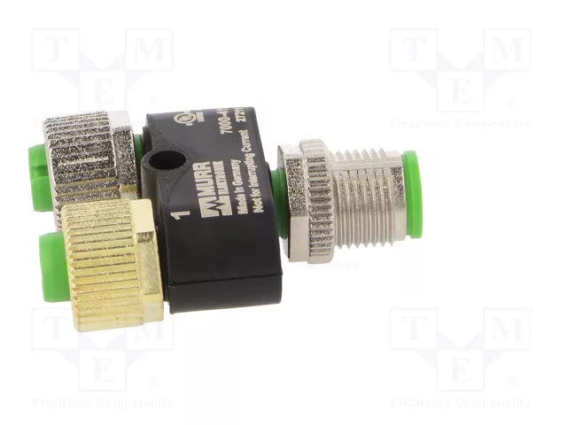 MURRELEKTRONIK Adaptador en T IP67 Código A DeviceNet / CANopen M12 MURRELEKTRONIK Adaptador en T IP67 Código A DeviceNet / CANopen M12