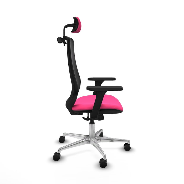 PIQUERAS Y CRESPO Silla de oficina Mardos Rosa y Negro PIQUERAS Y CRESPO Silla de oficina Mardos Rosa y Negro