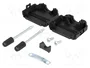HARTING Carcasa para conectores D-Sub 15pin y HD 26pin