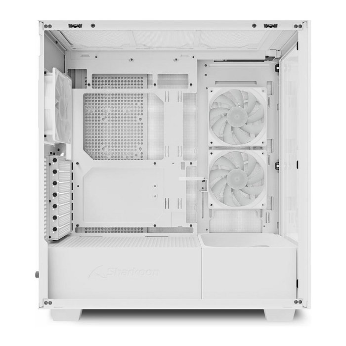 SHARKOON Rebel C60 RGB White Midi Tower