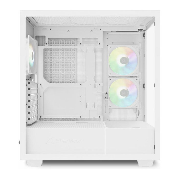 SHARKOON Rebel C60 RGB White Midi Tower