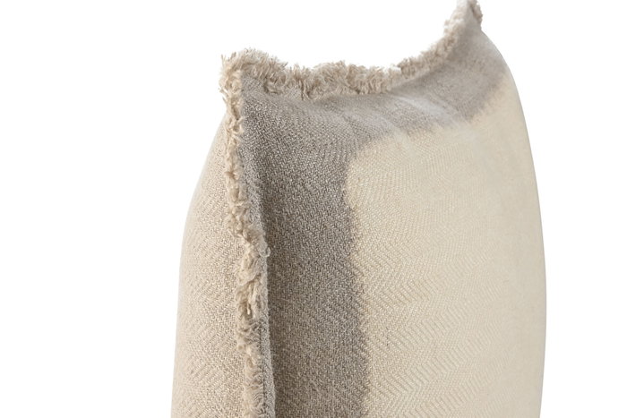 DKD Home Decor Cojin Natural Lino 50x8x50 cm (2 Unidades) Pack 2 Fundas