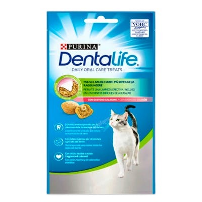 Purina Dentalife Feline Daily Oral Care Sabor Salmón 8x40g Purina Dentalife Feline Daily Oral Care Sabor Salmón 8x40g