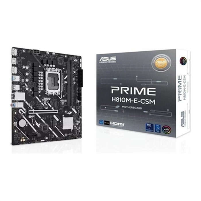 Asus PRIME H810M-E-CSM Micro ATX DDR5 LGA1851 Intel H810 Asus PRIME H810M-E-CSM Micro ATX DDR5 LGA1851 Intel H810