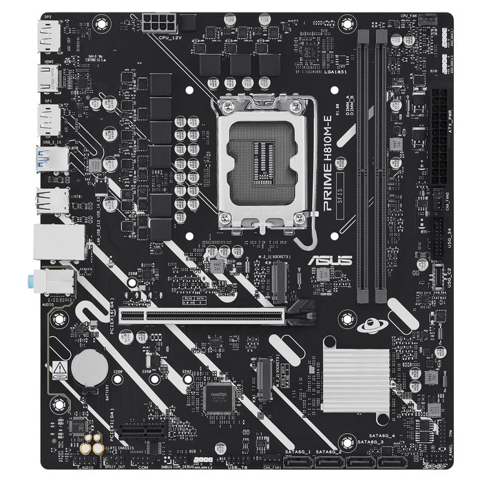 Asus PRIME H810M-E-CSM Micro ATX DDR5 LGA1851 Intel H810 Asus PRIME H810M-E-CSM Micro ATX DDR5 LGA1851 Intel H810