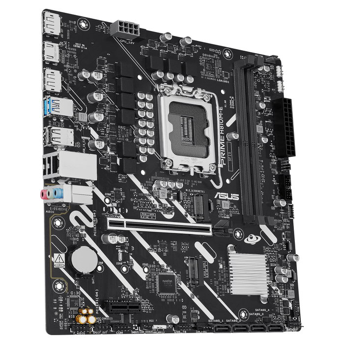 Asus PRIME H810M-E-CSM Micro ATX DDR5 LGA1851 Intel H810 Asus PRIME H810M-E-CSM Micro ATX DDR5 LGA1851 Intel H810