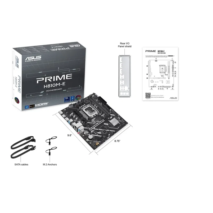 Asus PRIME H810M-E-CSM Micro ATX DDR5 LGA1851 Intel H810