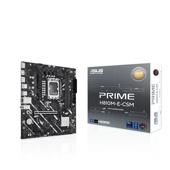 Asus PRIME H810M-E-CSM Micro ATX DDR5 LGA1851 Intel H810