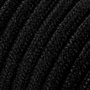 Edm Carrete de cable cordón tubular H03VV-F 2 x 0,75 mm² Negro 25 m