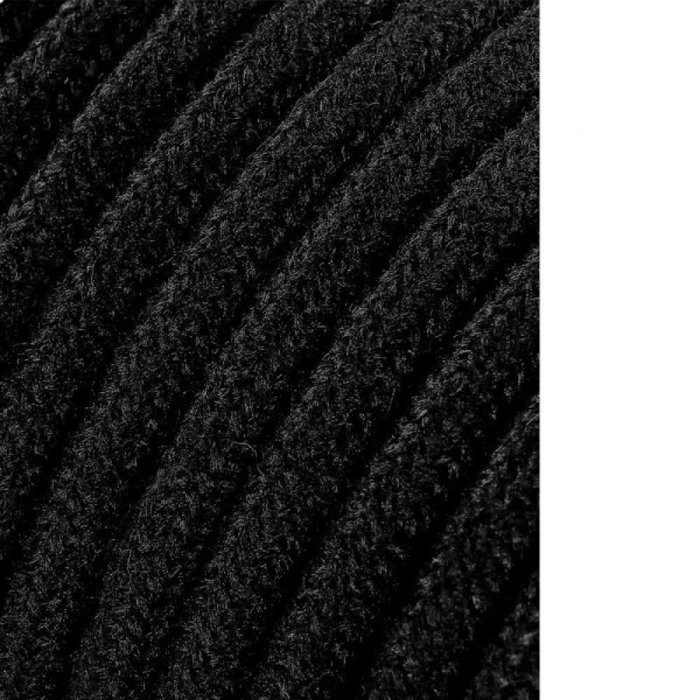 Edm Carrete de cable cordón tubular H03VV-F 2 x 0,75 mm² Negro 25 m Edm Carrete de cable cordón tubular H03VV-F 2 x 0,75 mm² Negro 25 m