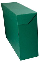 MARIOLA Caja de transferencias Geltex A4 verde sin ollaos