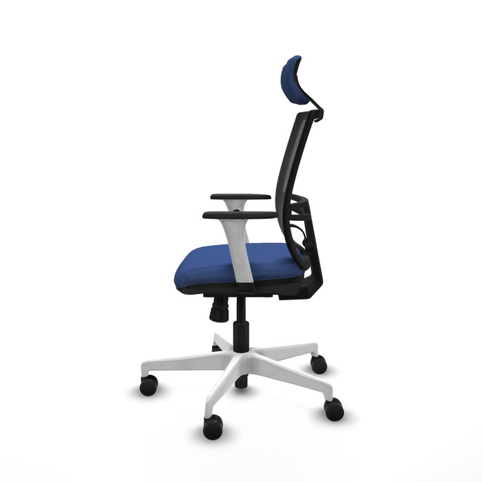 PIQUERAS Y CRESPO Silla de oficina Yunquera con Mecanismo Sincro, Azul Marino y Negro PIQUERAS Y CRESPO Silla de oficina Yunquera con Mecanismo Sincro, Azul Marino y Negro