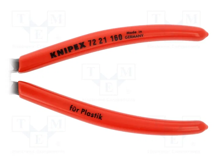 KNIPEX Alicates de corte de frente 160 mm