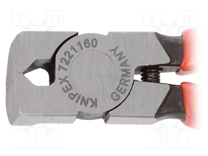KNIPEX Alicates de corte de frente 160 mm