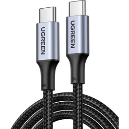 UGREEN Cable USB-C a USB-C Reforzado 100W 2 Metros Negro UGR6957303874293