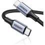 UGREEN Cable USB-C a USB-C Reforzado 100W 2 Metros Negro UGR6957303874293