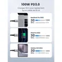 UGREEN Cable USB-C a USB-C Reforzado 100W 2 Metros Negro UGR6957303874293