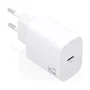 Aisens A110-0950 Cargador GaN USB-C 30W con Tecnología PD 3.0 y PPS para Carga Rápida Universal de Portátiles y Móviles - Blanco