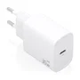 Aisens A110-0950 Cargador GaN USB-C 30W con Tecnología PD 3.0 y PPS para Carga Rápida Universal de Portátiles y Móviles - Blanco