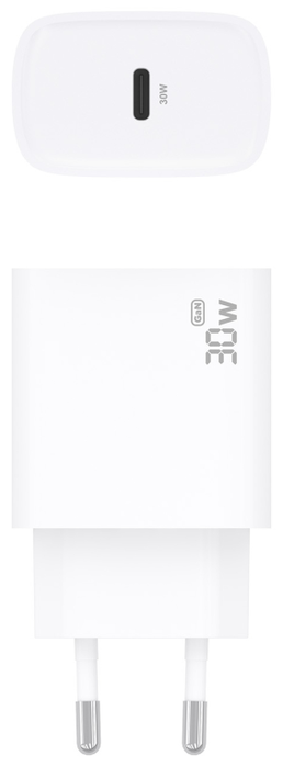 Aisens Cargador GaN 30W USB-C PD3.0 Blanco A110-0950