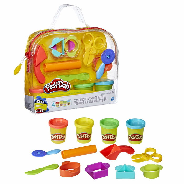 Playdoh Mi Primer Kit con 4 botes de plastilina Playdoh Mi Primer Kit con 4 botes de plastilina