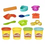 Play-Doh Mi Primer Kit de Plastilina, 4 Botes, Juguete para Niños de 3 Años o Más, HASB11695L0