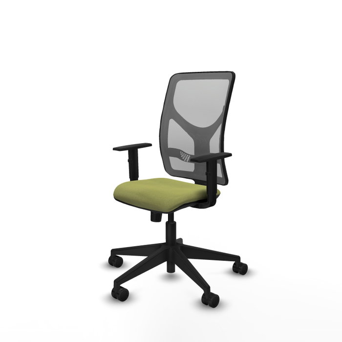 PIQUERAS Y CRESPO Silla de oficina Motilla con mecanismo Sincro, Verde oliva y Gris PIQUERAS Y CRESPO Silla de oficina Motilla con mecanismo Sincro, Verde oliva y Gris