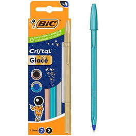 Bic Bolígrafo Cristal Glace 1.0 mm Blíster 4 Unidades