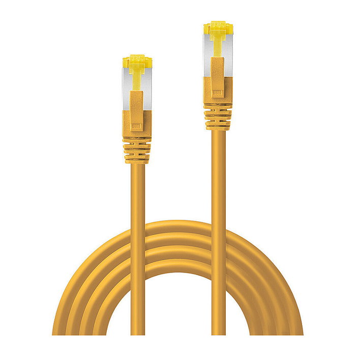 LINDY Patch Cable Cat6A Cat7 S/FTP RJ45 LSZH 1m Amarillo, Referencia: 47662