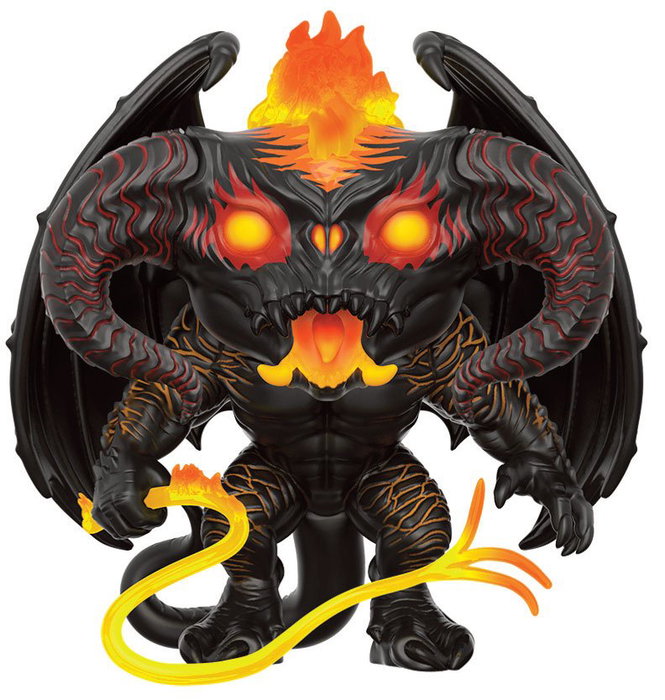 Funko Figura Super Sized POP! El Señor de los Anillos Balrog 15 cm