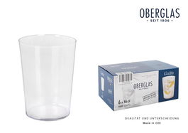 Inde Set 6 Vasos Sidra 56 cl "Gaita" Colección Passion 8,9 x 12,2 x 8,9 cm