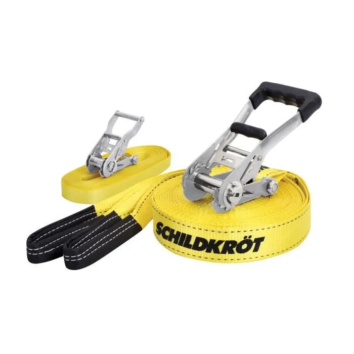 Talbot Torro Slackline 15 m x 5 cm Trinquete Metálico Correa Entrenamiento Máx. 150 kg