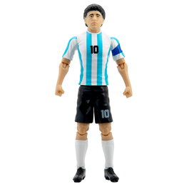 Banbo Toys Figura de Acción Articulada de Maradona 20 cm Argentina en PVC - Réplica Coleccionable del Jugador de Fútbol - 81423