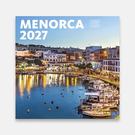 TRIANGLE POSTALS Calendario de pared 2027 Menorca-B (Calesfonts) 16x16 cm