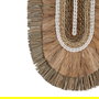 Mural Pared Fibra Natural Decoración 26 X 8 X 48 cm