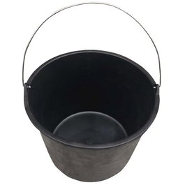 TUMAN Cubo Plástico Negro 12 L