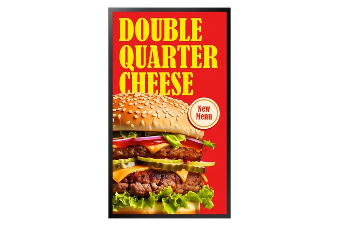 Samsung OH46DX Pantalla para Señalización Digital Exterior de 46" (116.8 cm) Full HD LCD, 3500 cd/m², WiFi, Tizen, Resistente IP56 para Uso 24/7