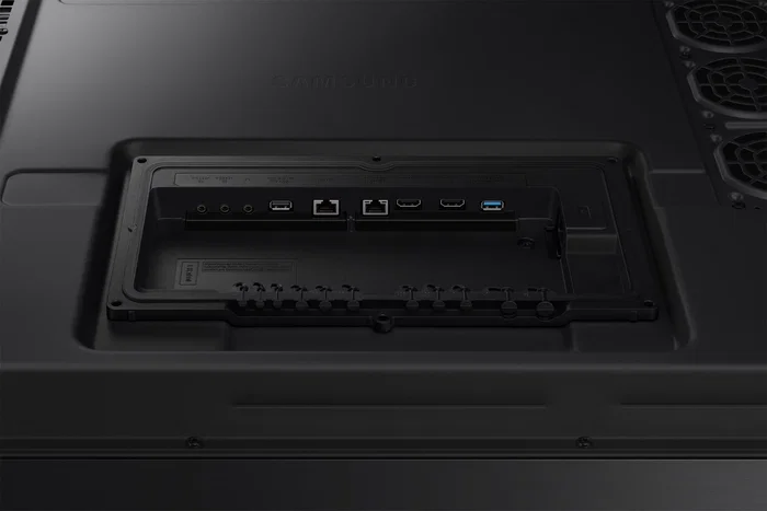 Samsung OH46DX Pantalla para Señalización Digital Exterior de 46" (116.8 cm) Full HD LCD, 3500 cd/m², WiFi, Tizen, Resistente IP56 para Uso 24/7