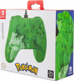 Power A Pokémon Wired Controller Bulbasaur Overgrow